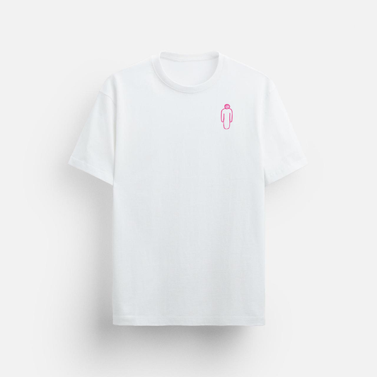 "Easier TimeS" Oversize Tee - White.