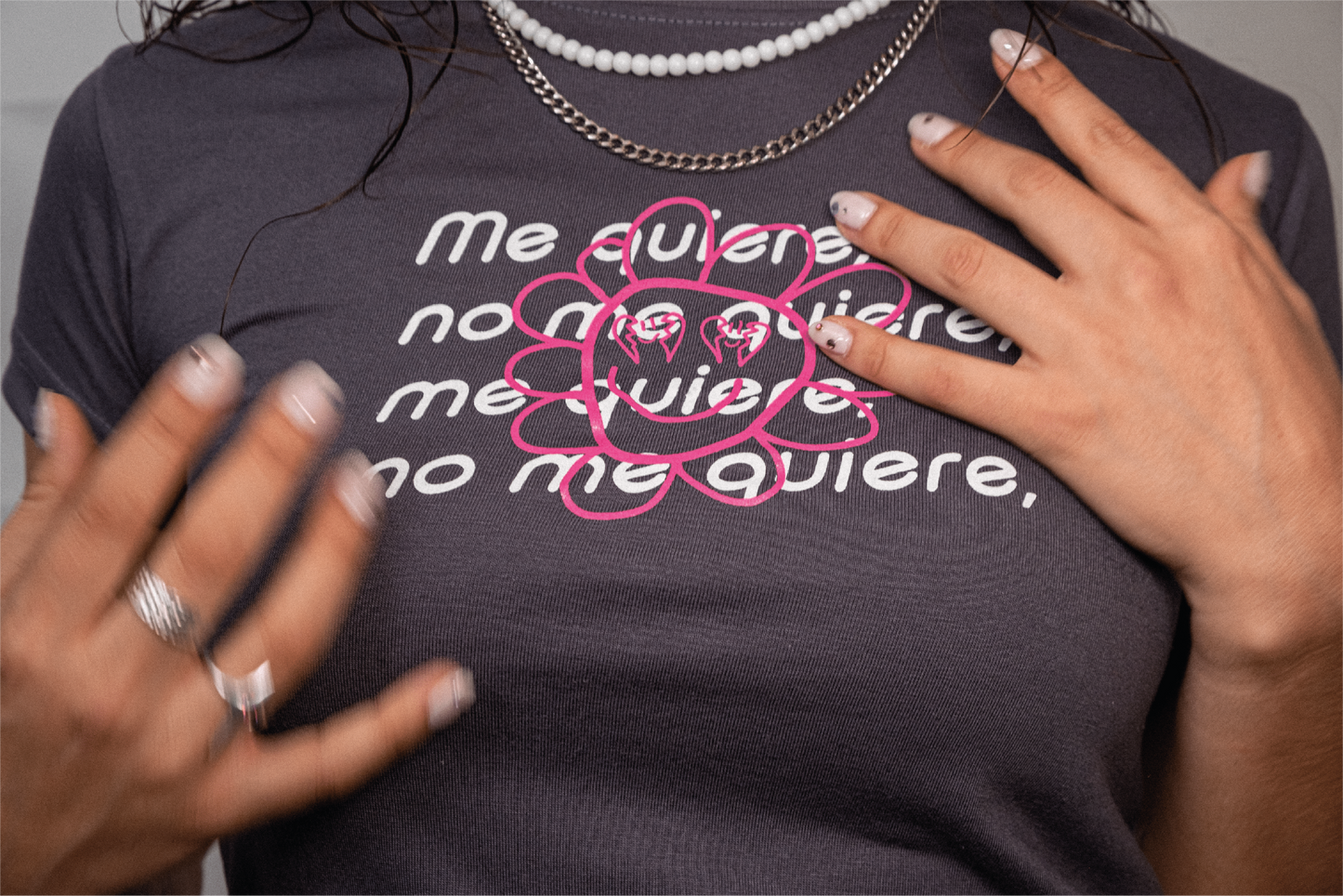Baby Tee "me quieres¿"