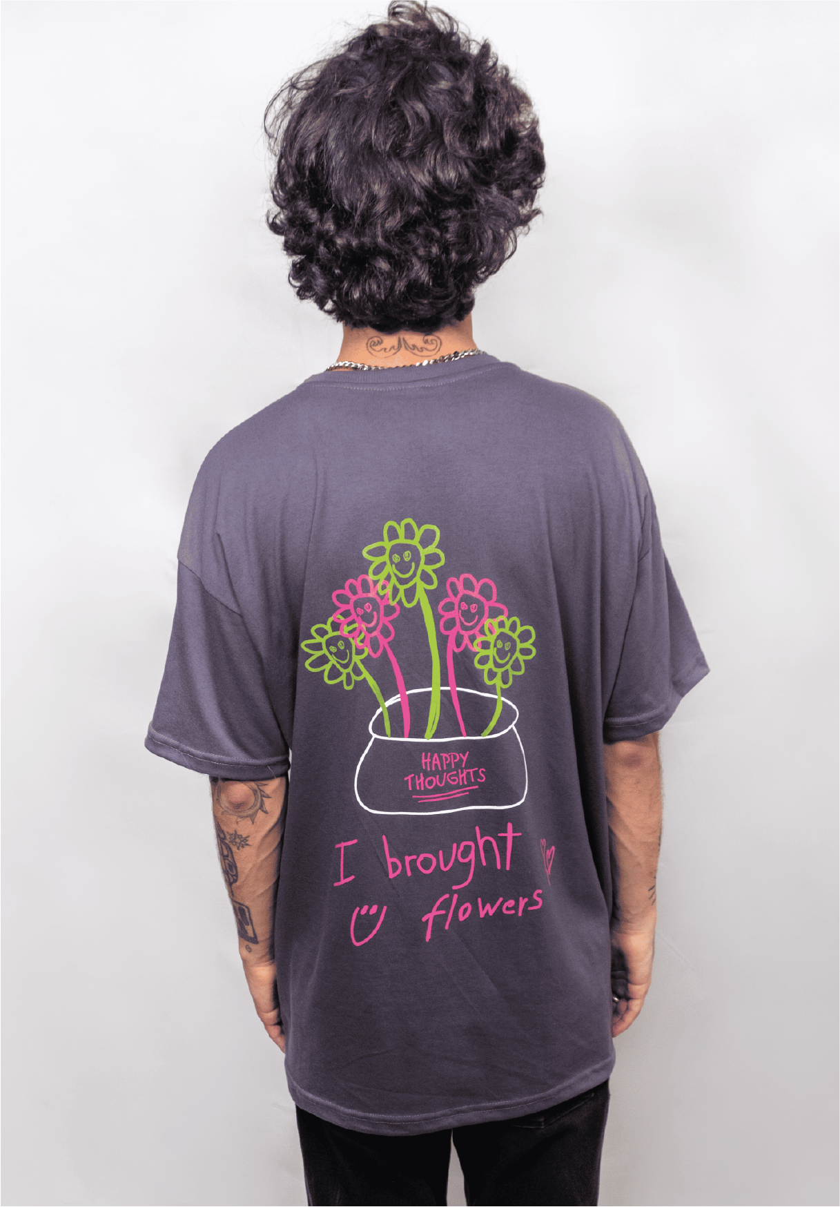 Oversize Tee "Flowers"