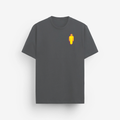 "My Happiness" Oversize Tee - Dark Gray